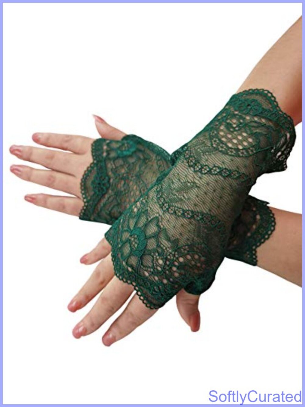 Fingerless Lace Gloves for Women – Party, Wedding & Cosplay Accessories